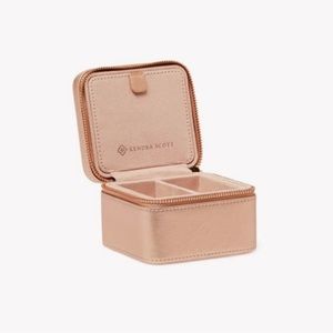Kendra Scott Rose Gold Small Jewelry Case